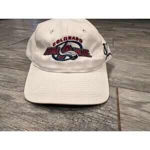 Colorado Avalanche‎ NHL Baseball Cap Hat OSFA Snapback Logo Athletic Vintage 90s